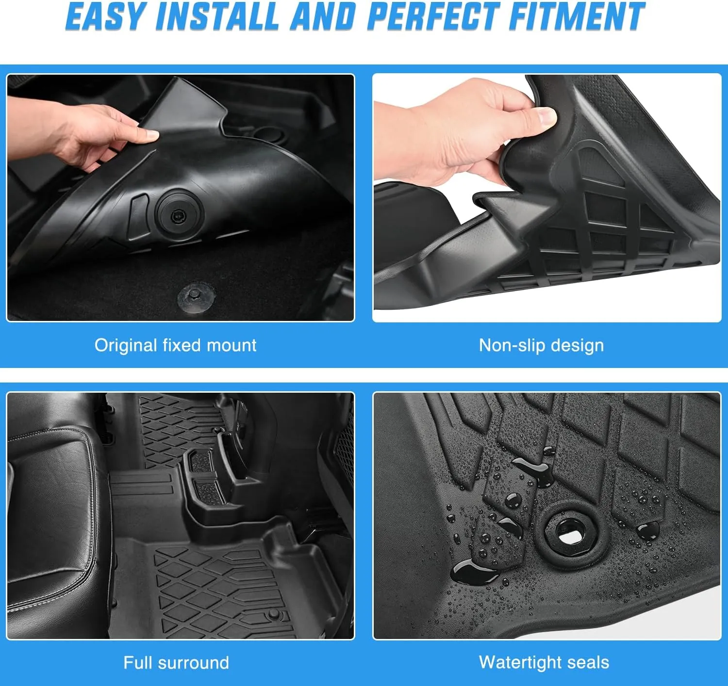 2017-2022 Honda CRV TPE Floor Mats