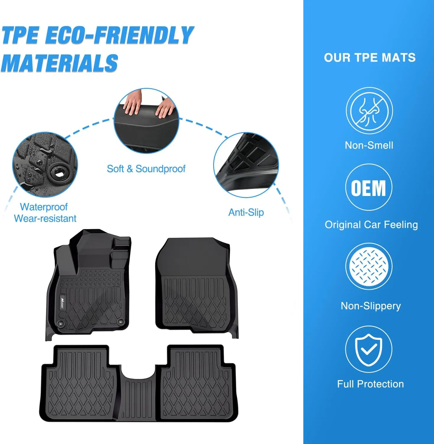 2017-2022 Honda CRV TPE Floor Mats