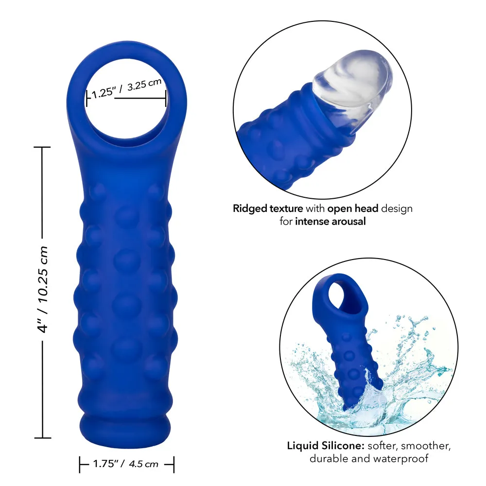 Admiral Liquid Silicone Beaded Penis Extension Sleeve