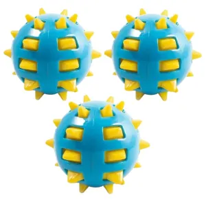 Ancol Atomic Ball Floating Dog Toy x 3