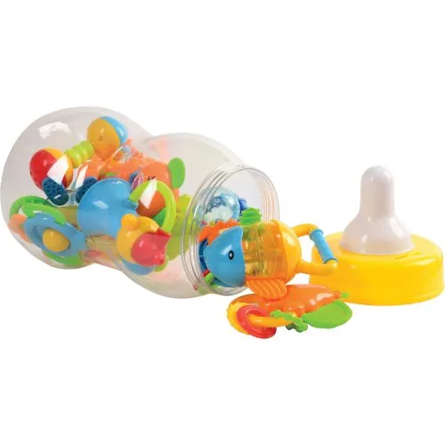Baby Rattle Teether Toys w/ Giant Coin Bank