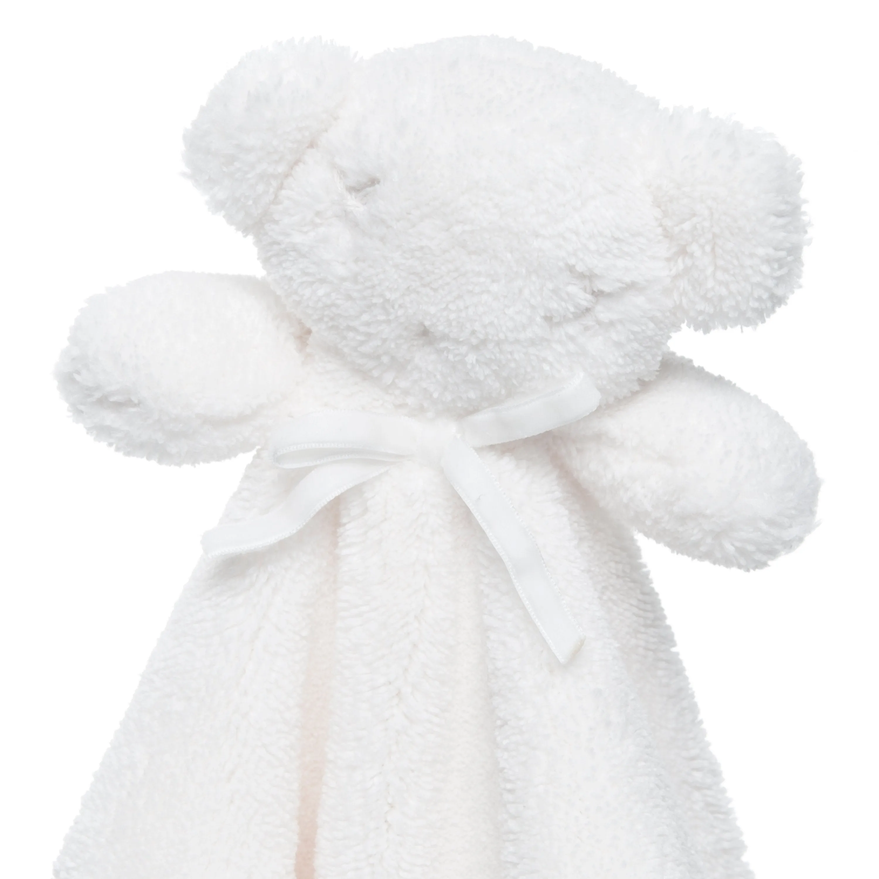 Britt Bear Snuggles Cozy Comforter - White