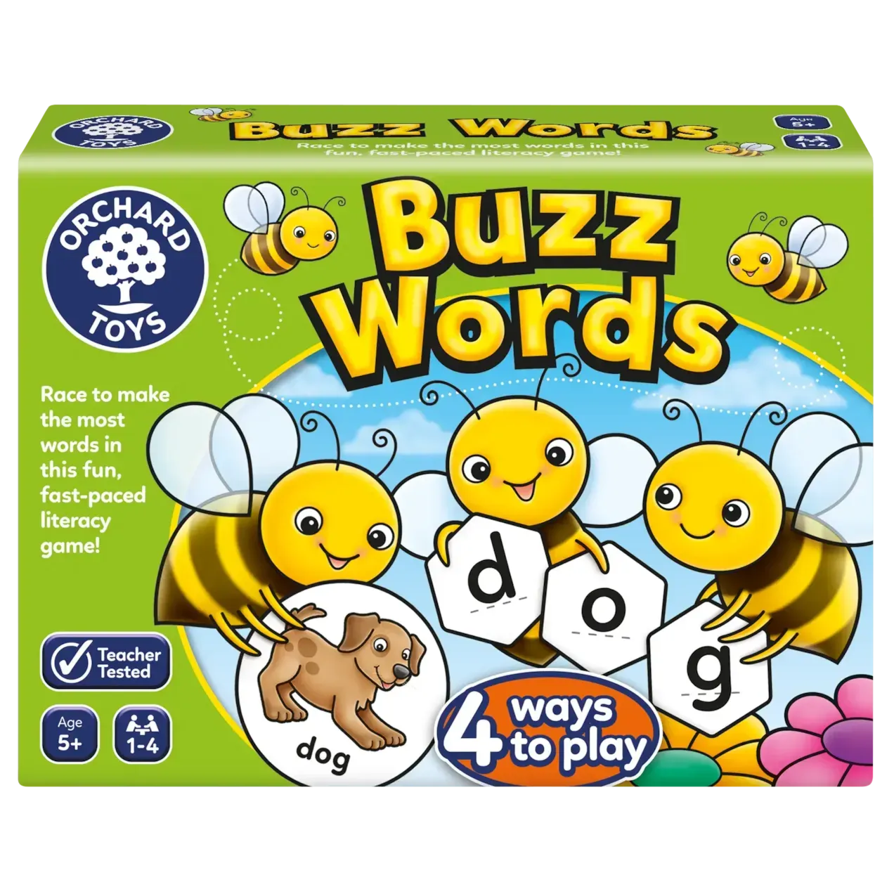Buzz Words Game - Literacy Board Game