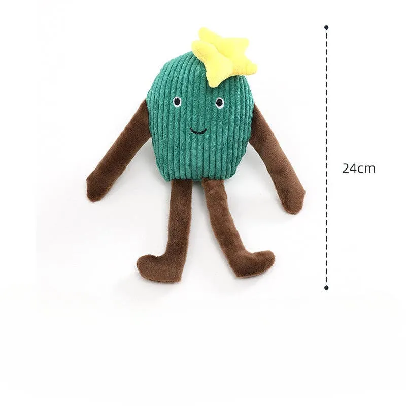 Cheerhunting Petkin Cactus Squeaky Dog Toy
