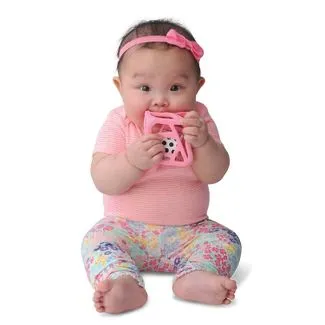 Chew Cube - Pink by Malarkey Kids