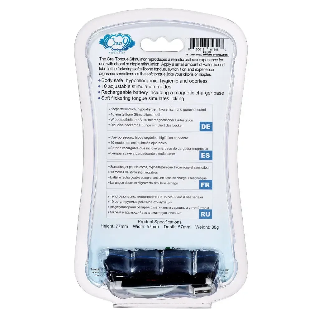 Cloud 9 Health & Wellness Flutter Oral Tongue Stimulator