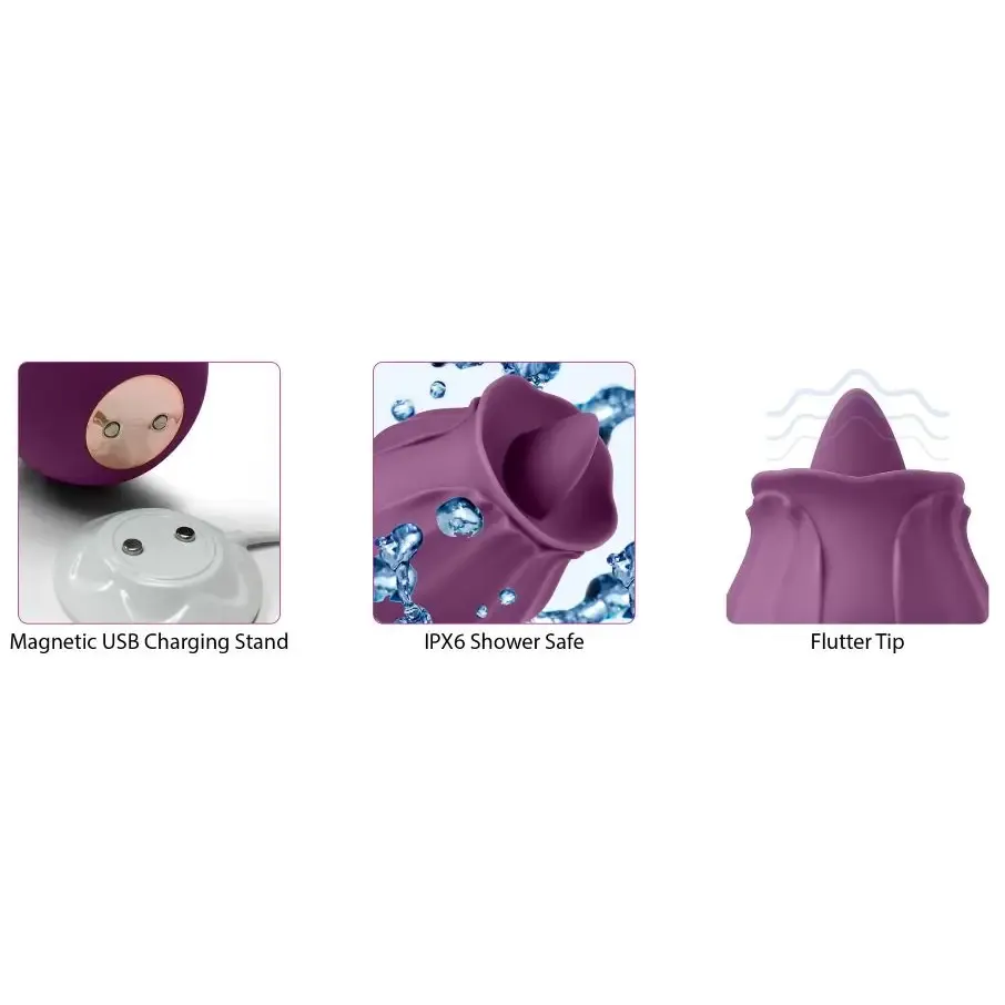 Cloud 9 Health & Wellness Flutter Oral Tongue Stimulator