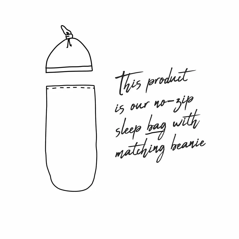 Cloud Chaser Organic Snuggle Swaddle & Beanie Set