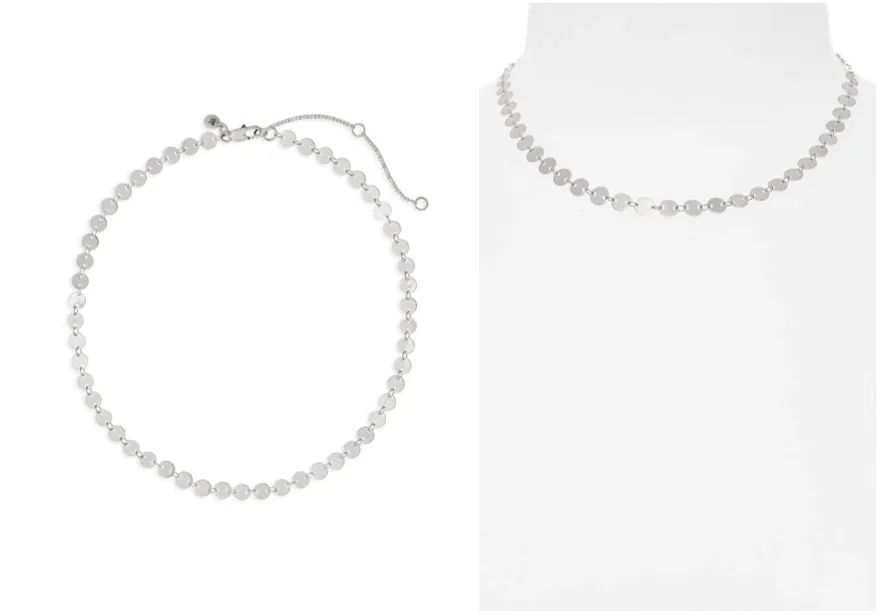 Disc Chain Necklace