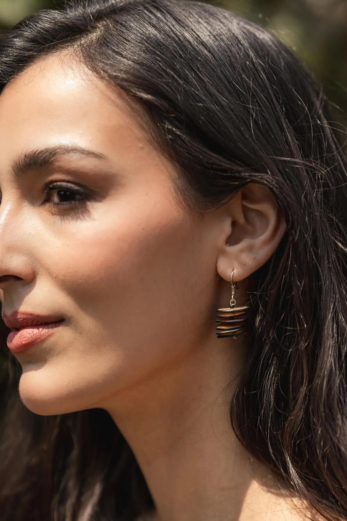 Disc Earrings - Spice