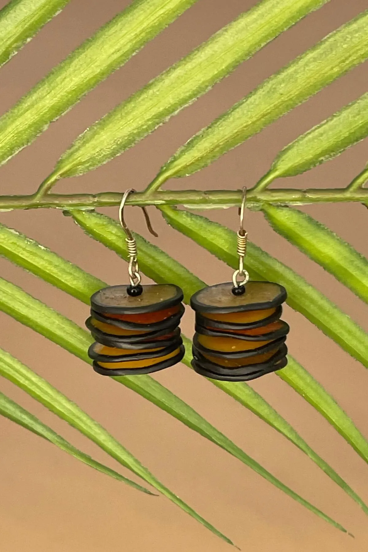 Disc Earrings - Spice