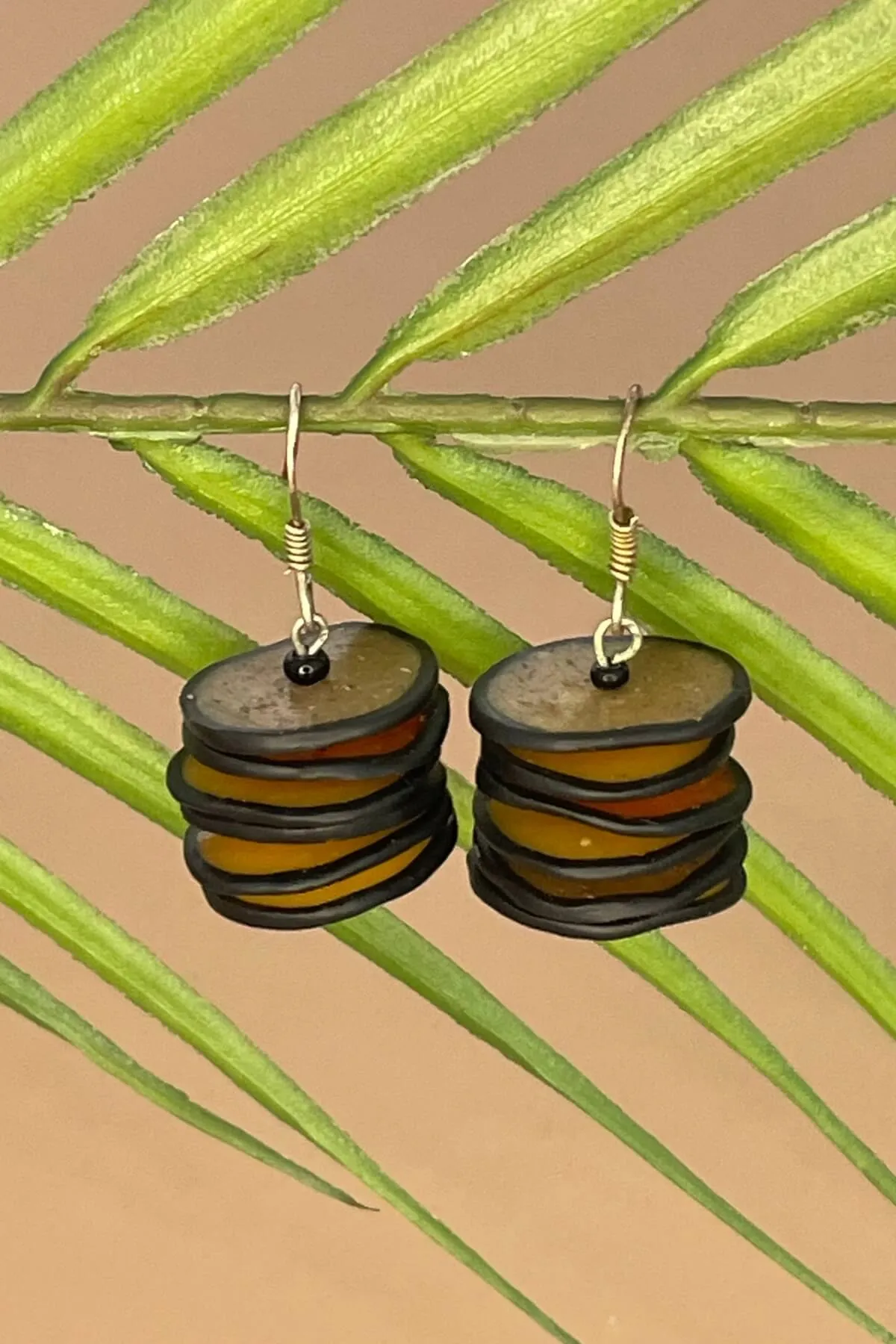 Disc Earrings - Spice