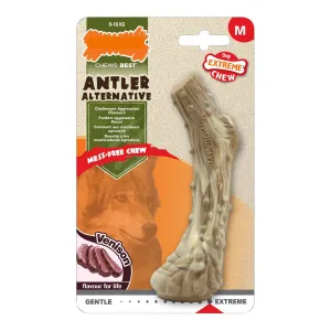 Dog Chewing Toy Nylabone Dura Chew Horn Size m Nylon Deer