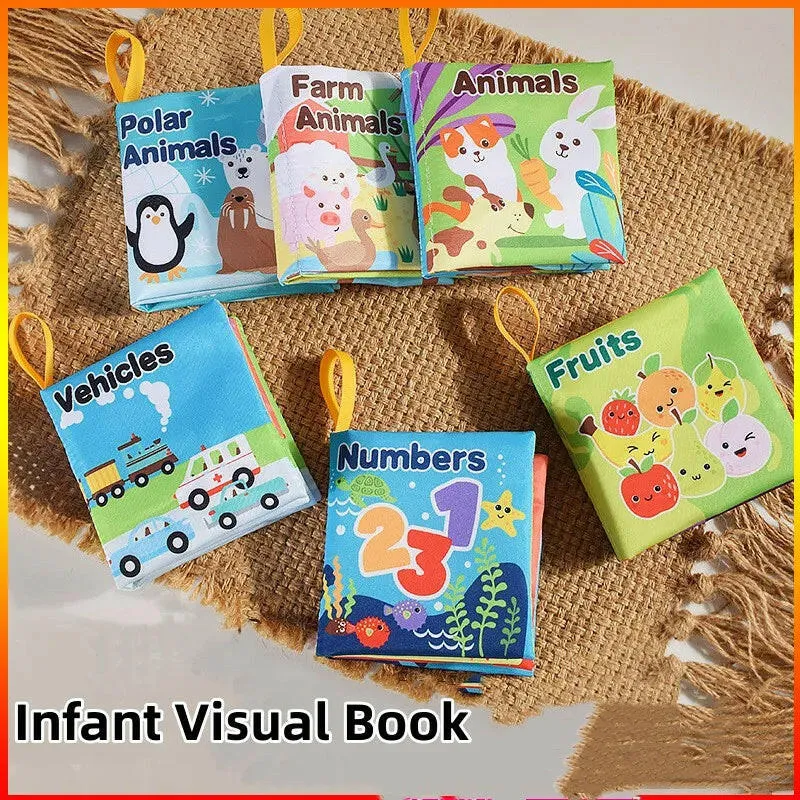 Early Educational Baby Cloth Book 6 in 1