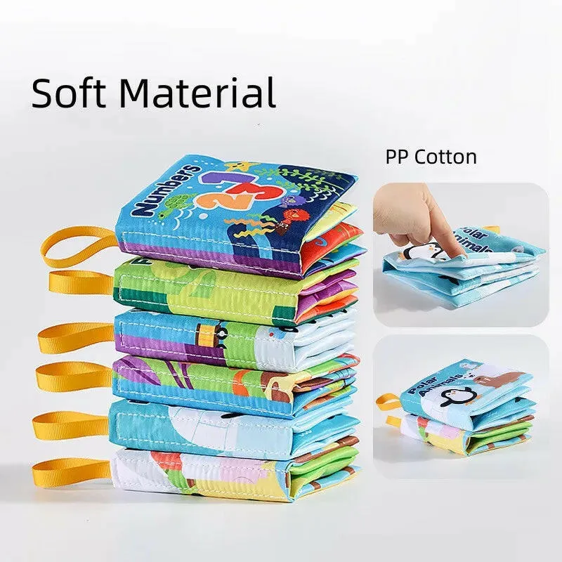 Early Educational Baby Cloth Book 6 in 1