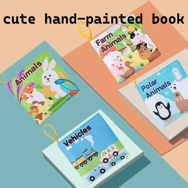 Early Educational Baby Cloth Book 6 in 1