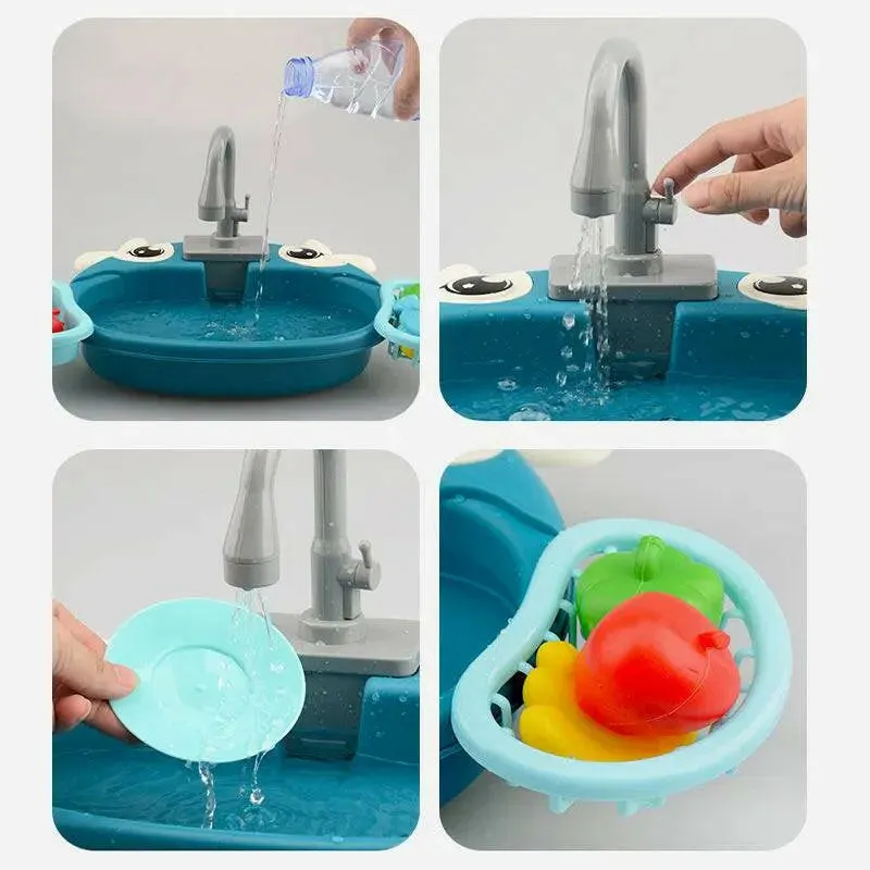 Electric Dishwasher Kitchen Sink Toy