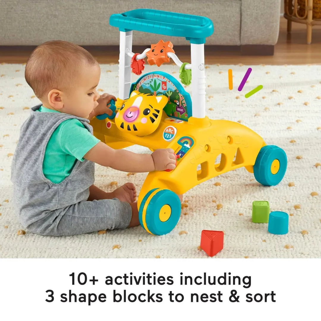Fisher-Price 2-Sided Steady Speed Tiger Walker (6m )