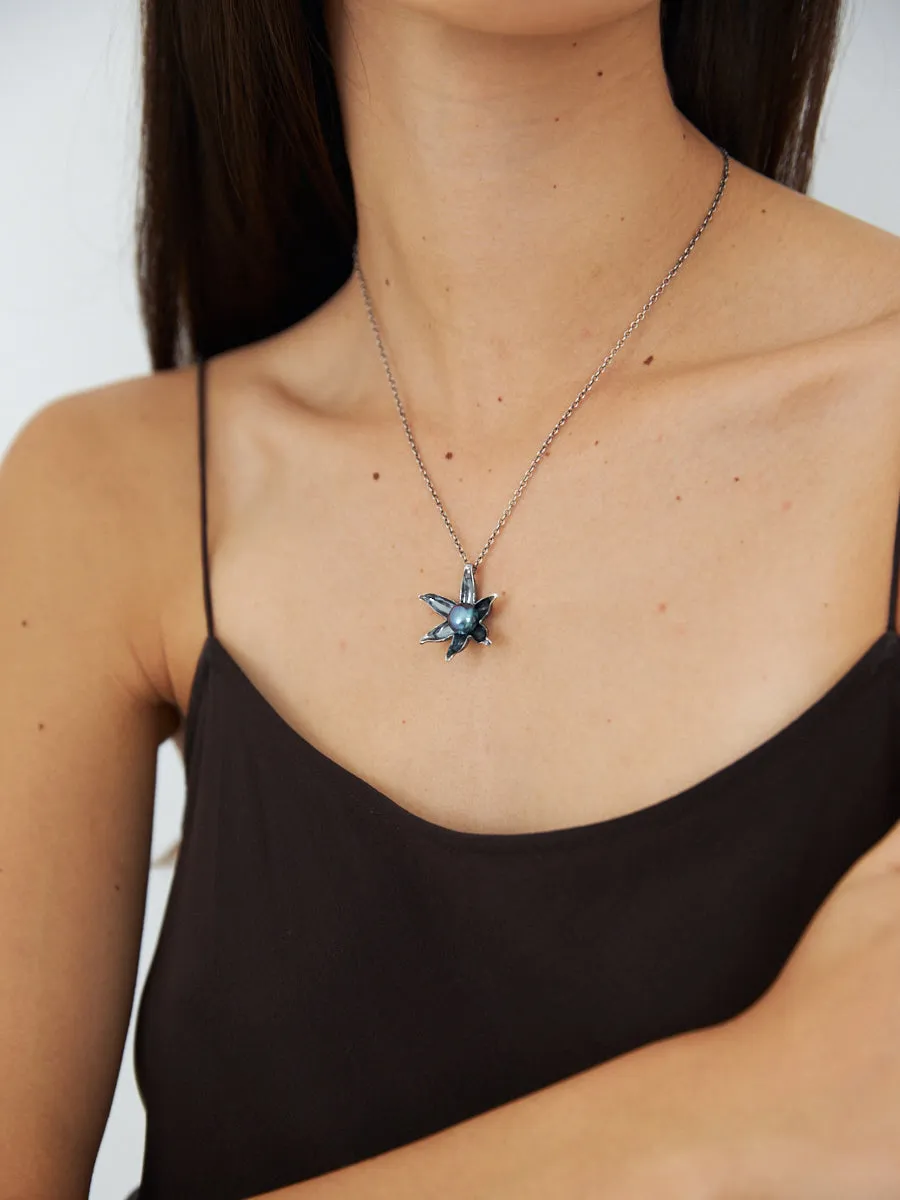 Floating Lotus Necklace