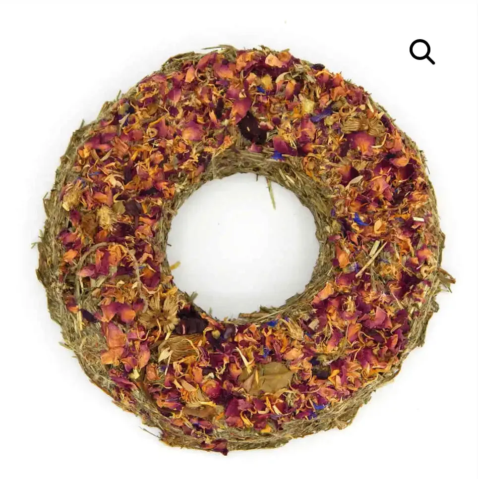 Floral Hay Wreath