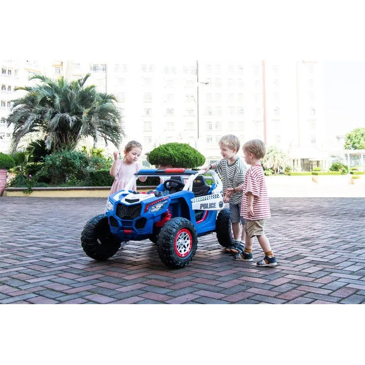 Freddo Toys 24V Storm Police UTV 2-Seater for Kids