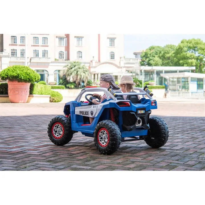 Freddo Toys 24V Storm Police UTV 2-Seater for Kids