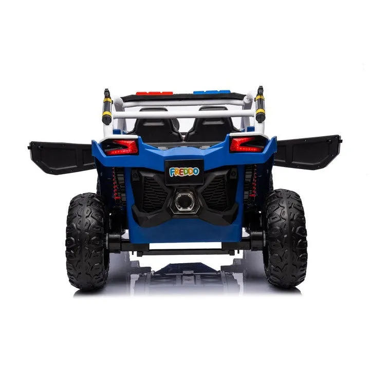 Freddo Toys 24V Storm Police UTV 2-Seater for Kids
