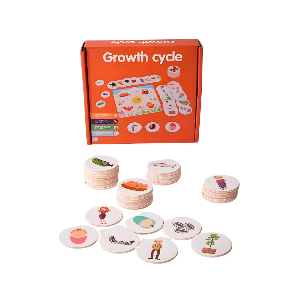 Growth Cycle Puzzle for Kids Age 3 