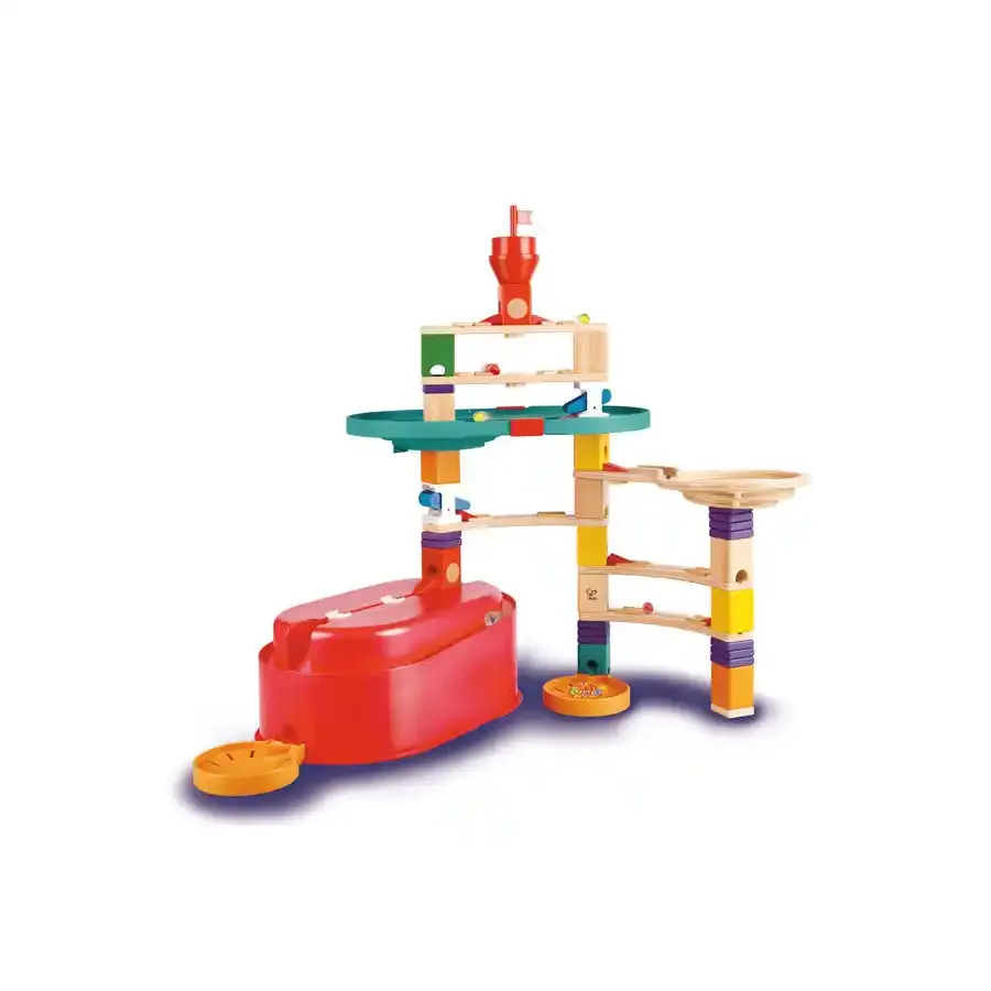 Hape Quadrilla Stack Track Bucket Set