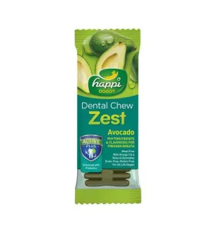 Happi Skippi (Happi Doggy) ZEST Dental Dog Chews (Avocado)
