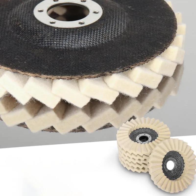 Hot Sale 50% OFFWool Felt Flap Discs Polishing Wheel