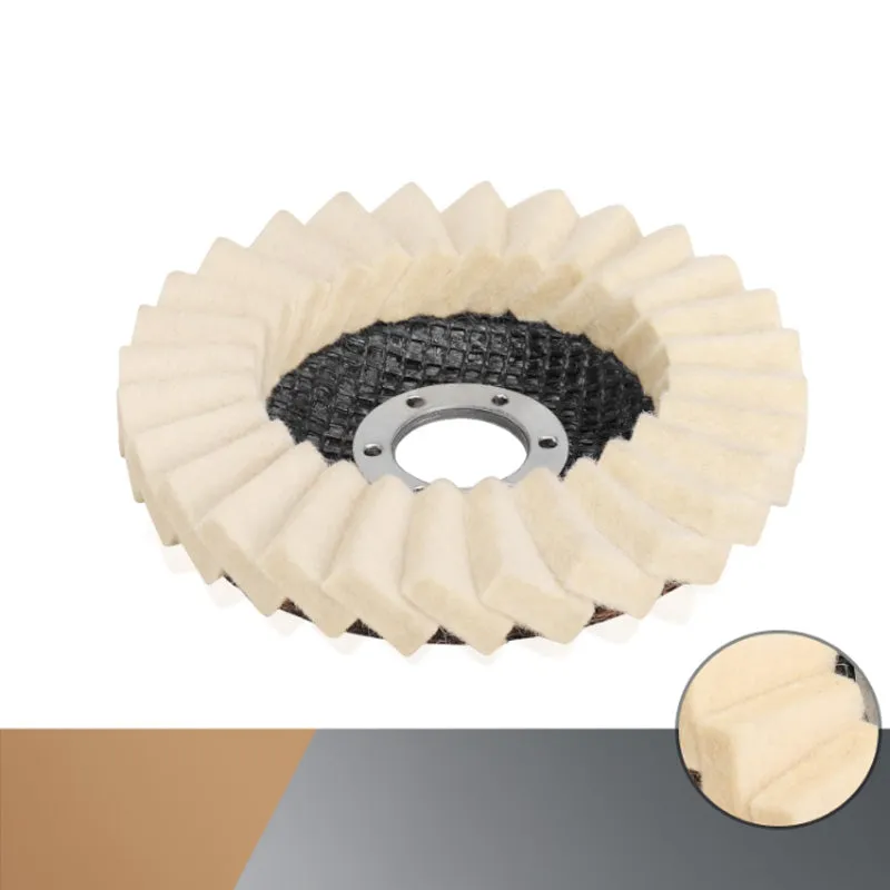 Hot Sale 50% OFFWool Felt Flap Discs Polishing Wheel