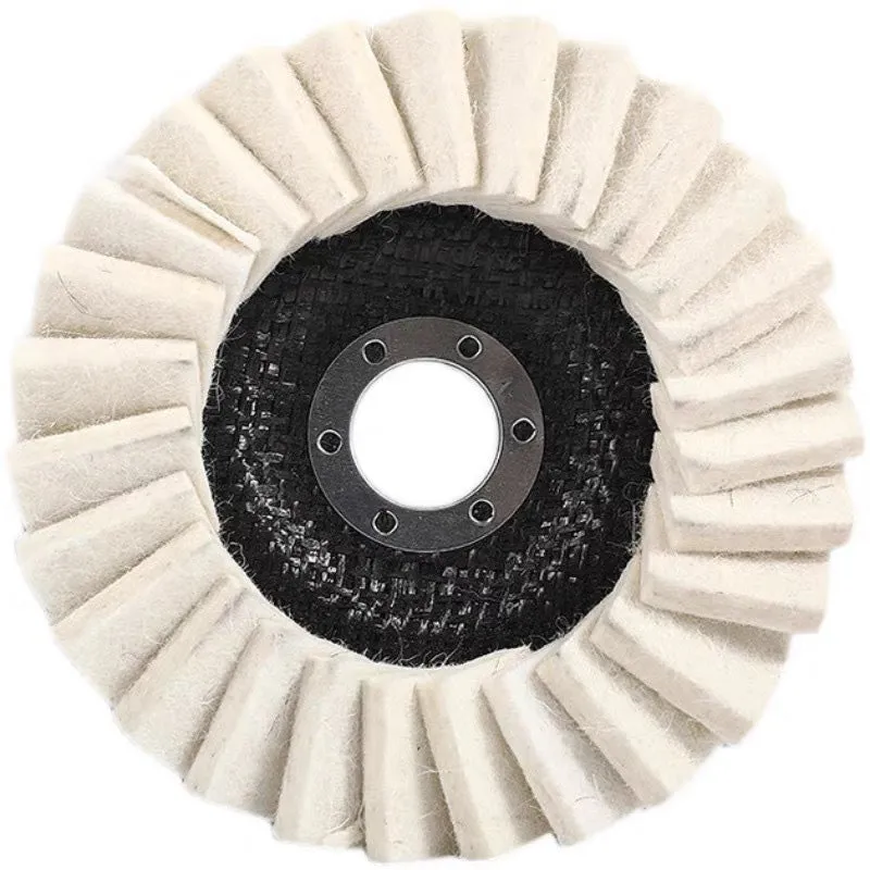Hot Sale 50% OFFWool Felt Flap Discs Polishing Wheel
