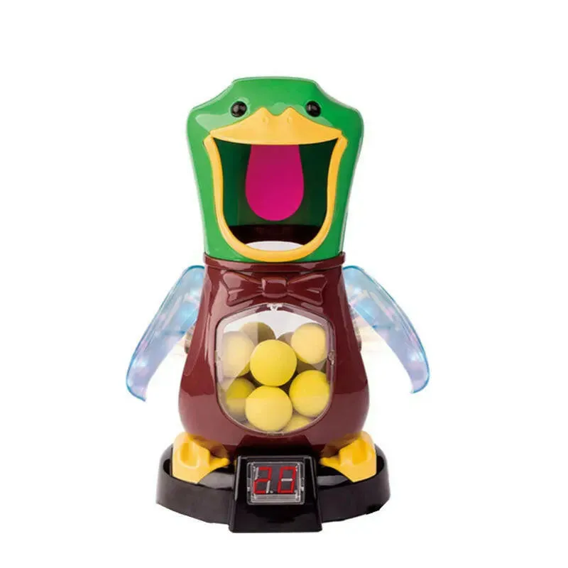 Hunger Shooting Duck Double Air Guns Soft Pinball Toy