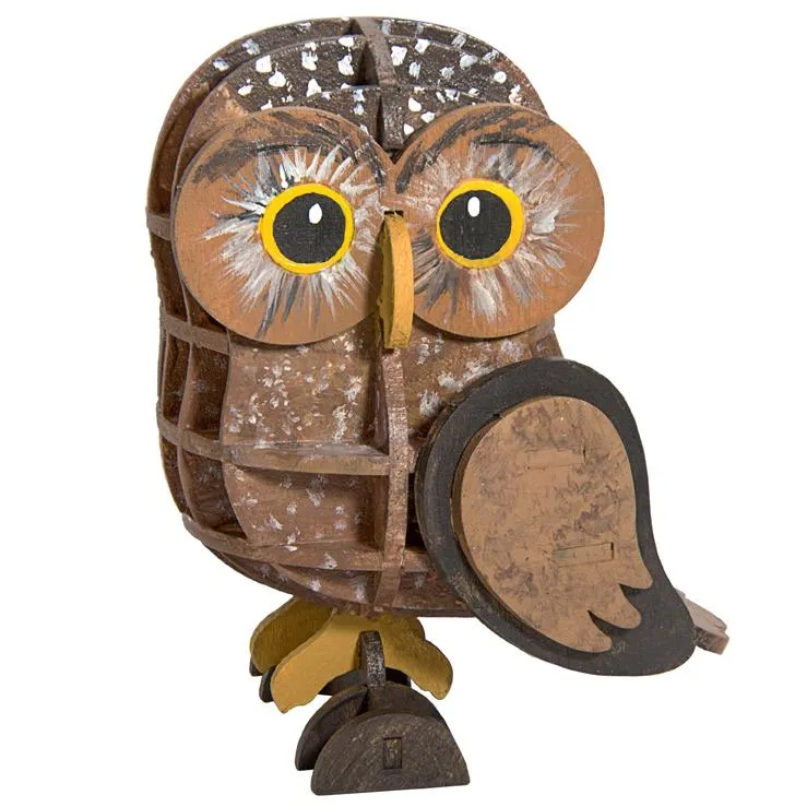 Incredibuilds 3D Wooden Model Owl