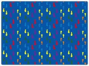 Kids Carpets-Footprints Kids Activity Rug