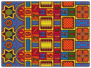 Kids Carpets-Games That Teach Kids Activity Rug