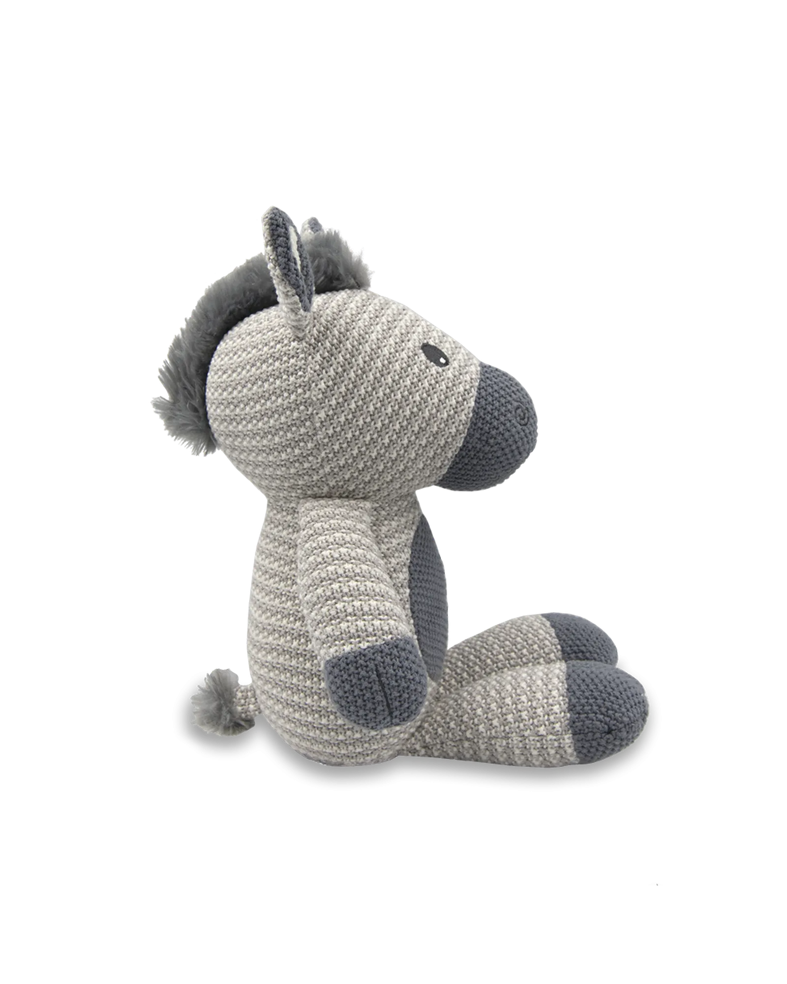 Knitted Toy Zac the Zebra