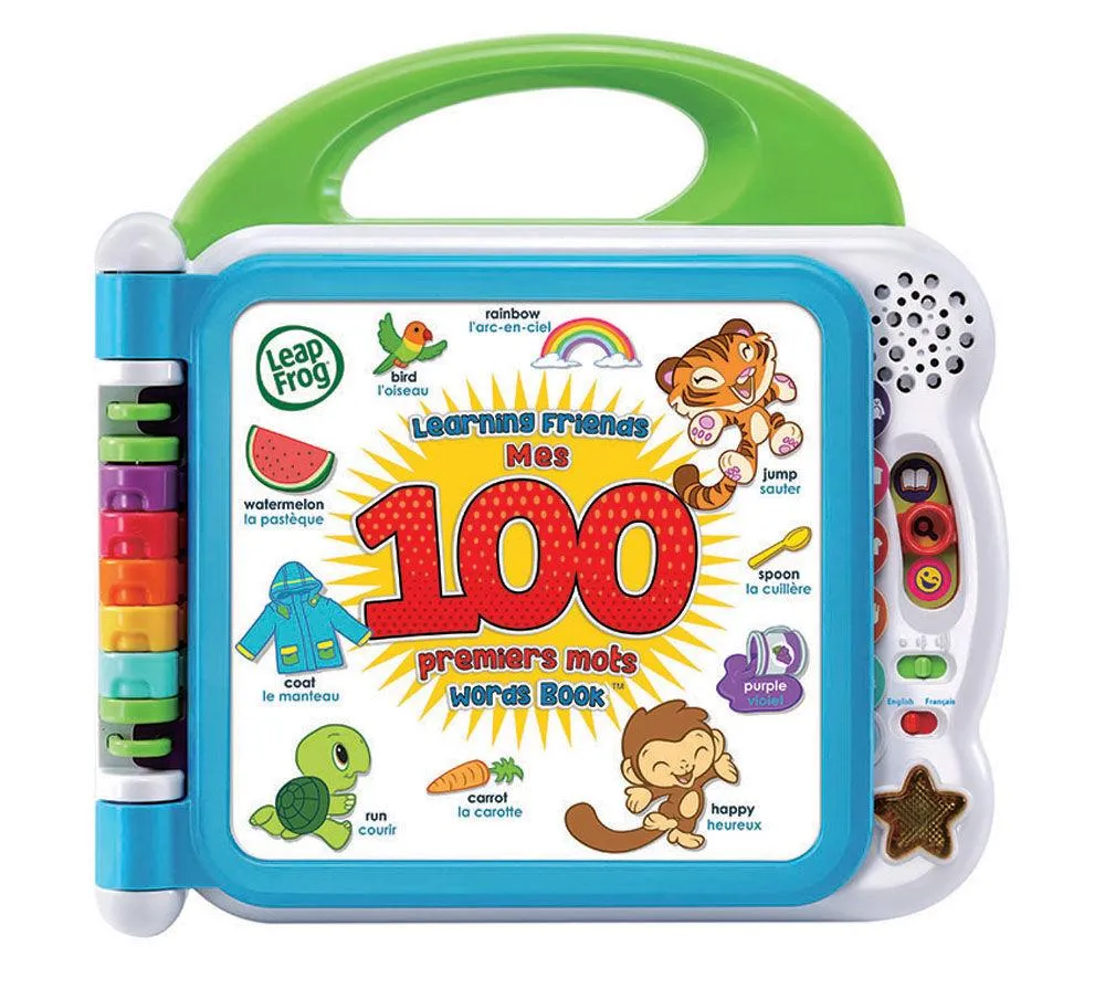 LeapFrog Learning Friends 100 Words Book - Bilingual English/French Edition