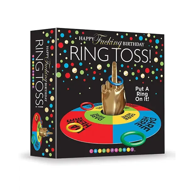 Let's Get Fucked Up Ring Toss Game