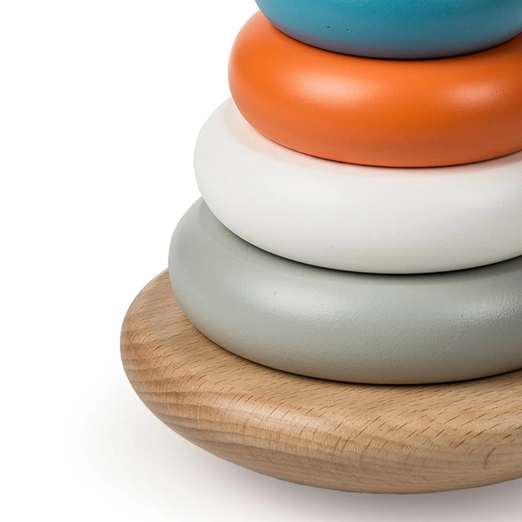 Mary Meyer - Leika - Wooden Stacking Rings 4x7"