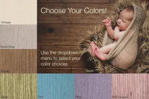 Mohair Newborn Knit Snuggle Sacks - You Choose the Colors
