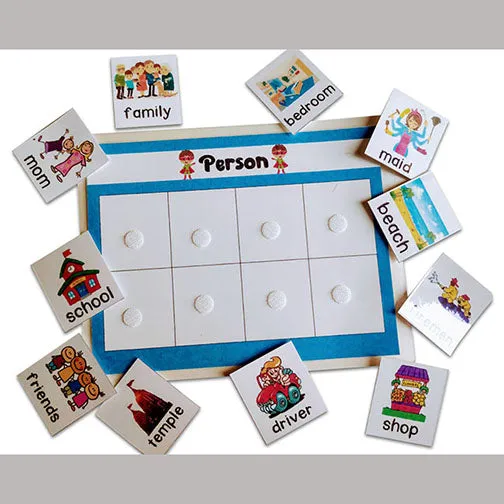Noun - Person, Place, Animal And Things Sorting Activity