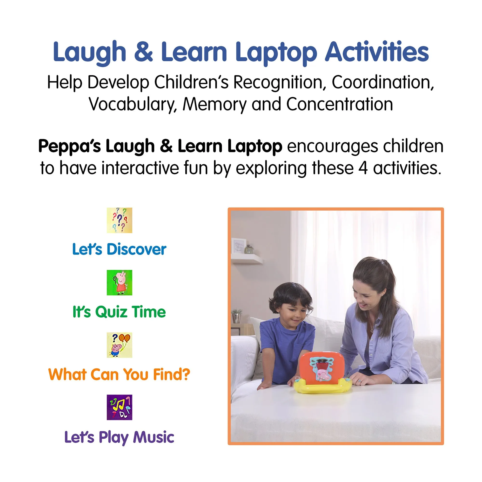 Peppa Pig Laugh & Learn Laptop