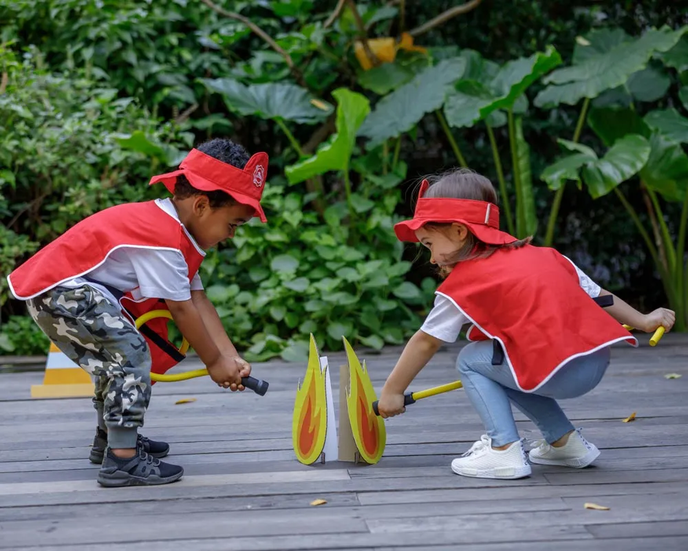 Plan Toys Fire Fighter Play Set