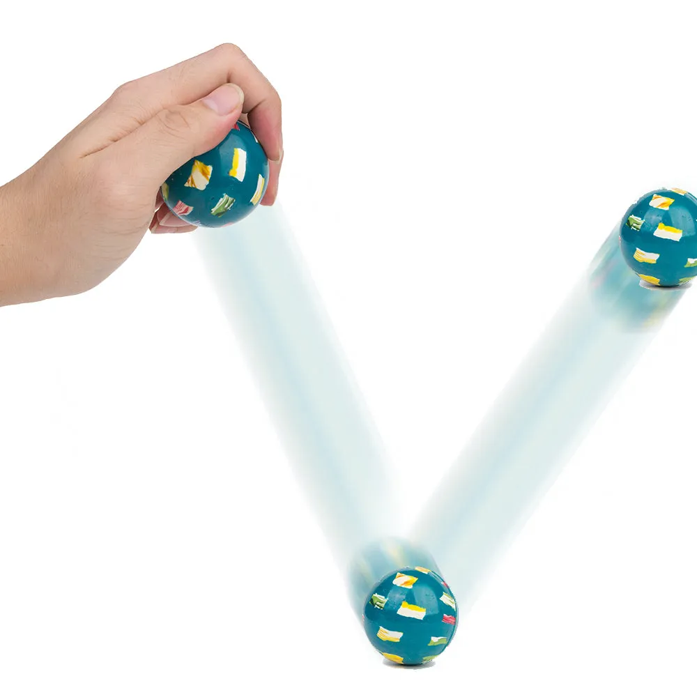 PROLOSO 110 Count Bouncy Balls Bulk High Bouncing Play Toys Halloween Treat