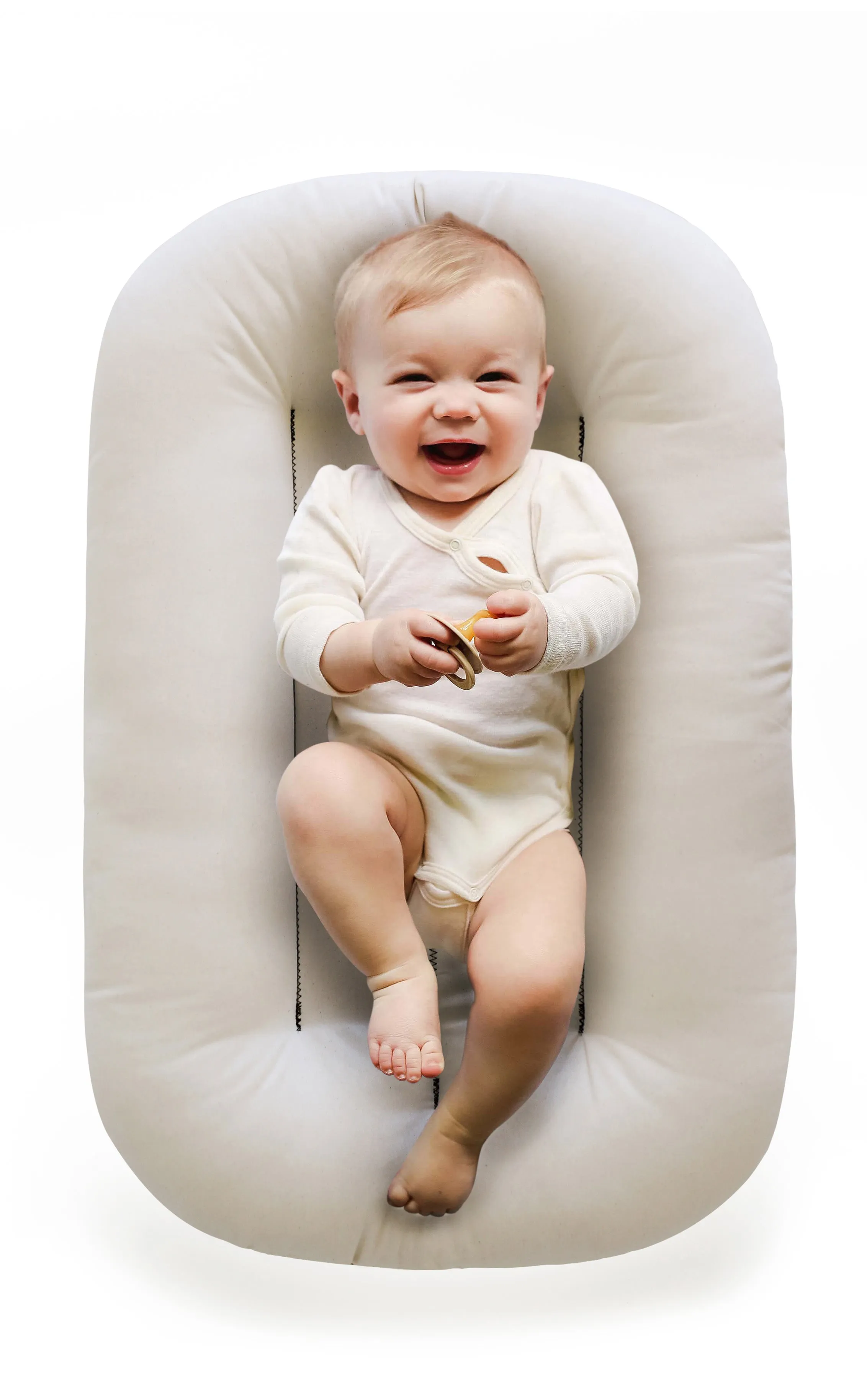 Snuggle Me Organic | Bare Lounger | Natural